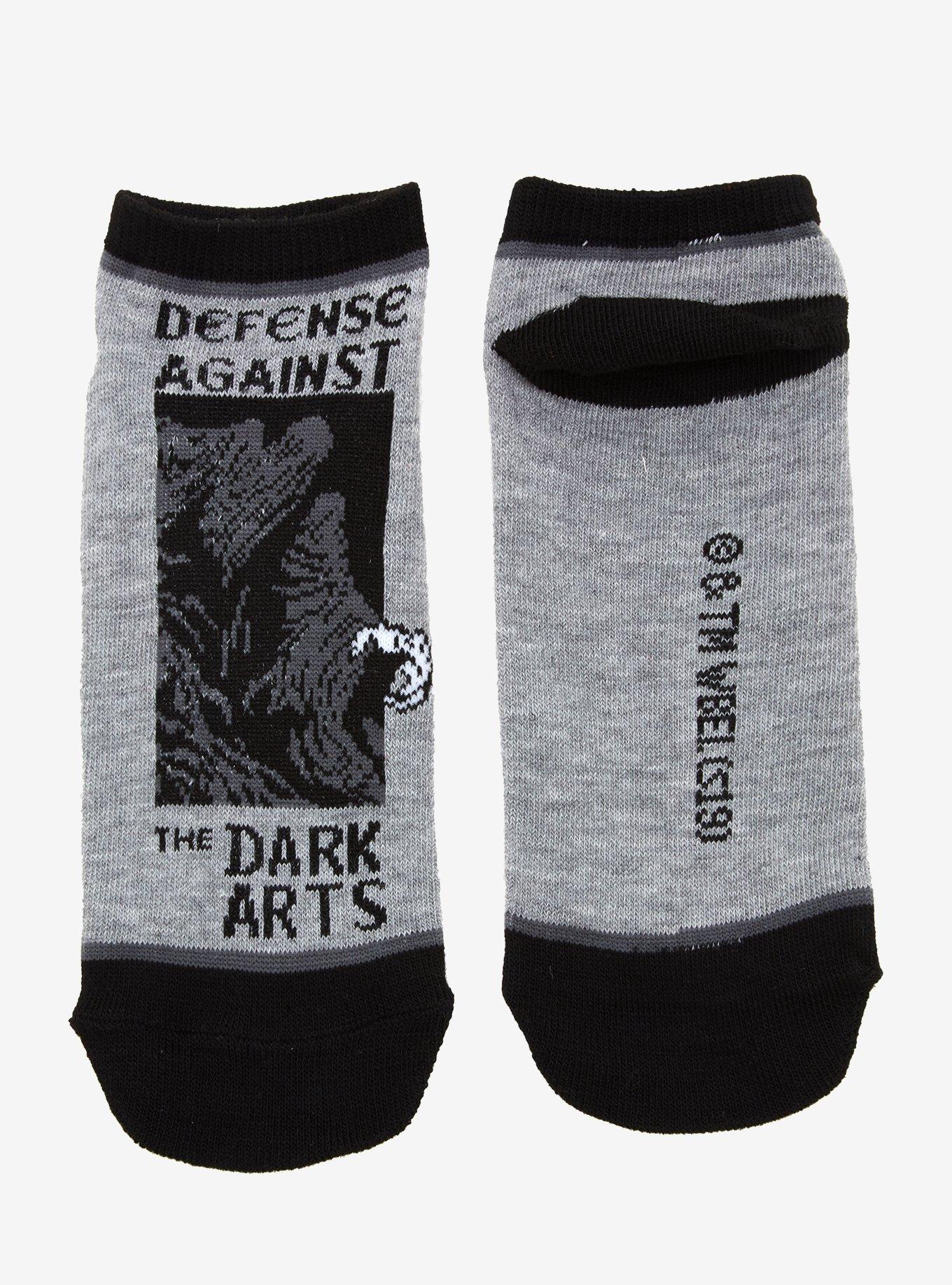 Harry Potter Defense Against The Dark Arts No-Show Socks, , alternate