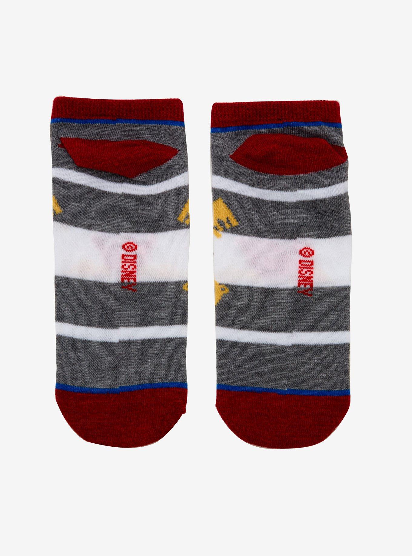 Disney Kingdom Hearts Mickey Keyblade No-Show Socks, , alternate