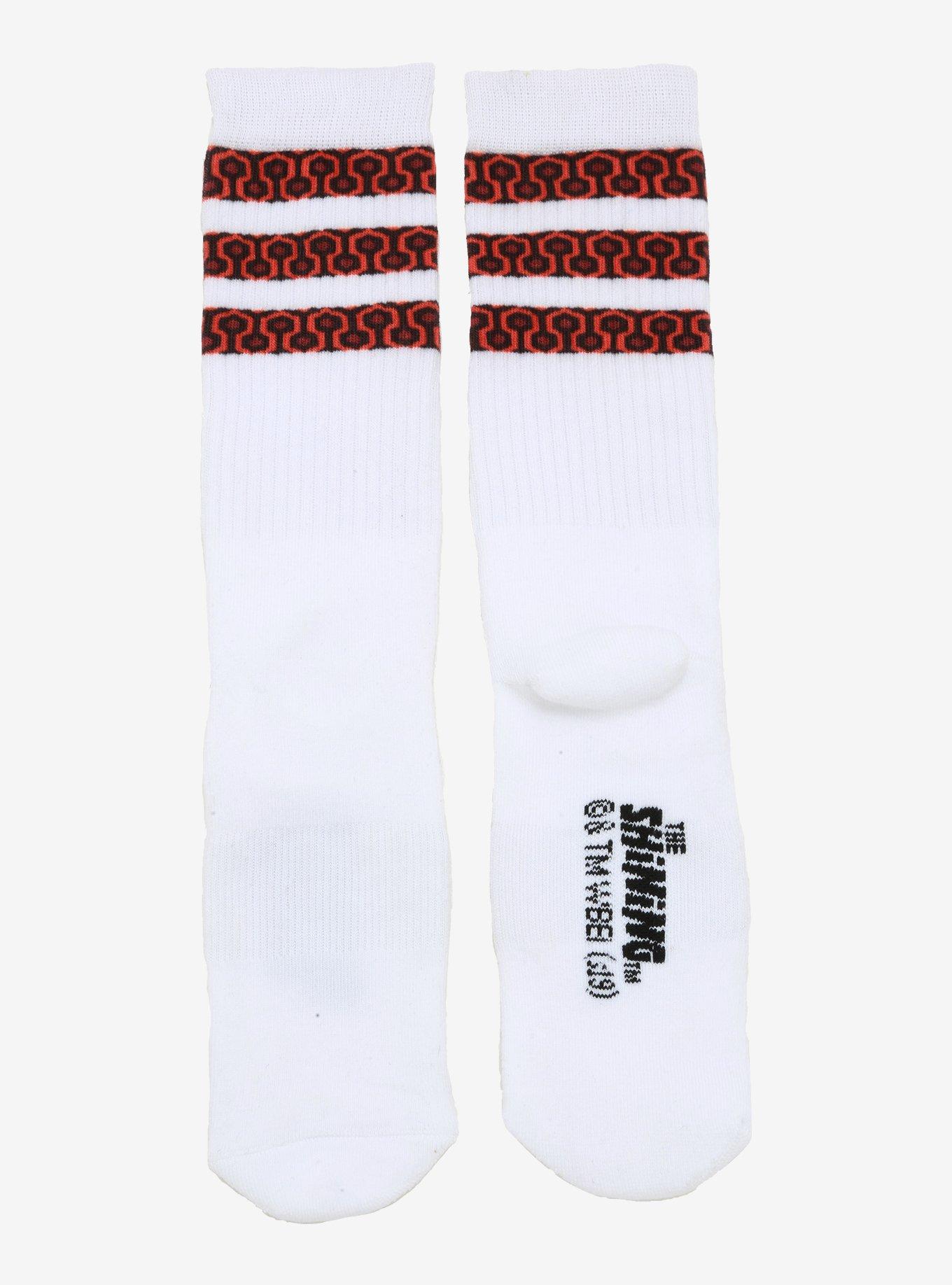 The Shining Overlook Stripe Crew Socks, , alternate