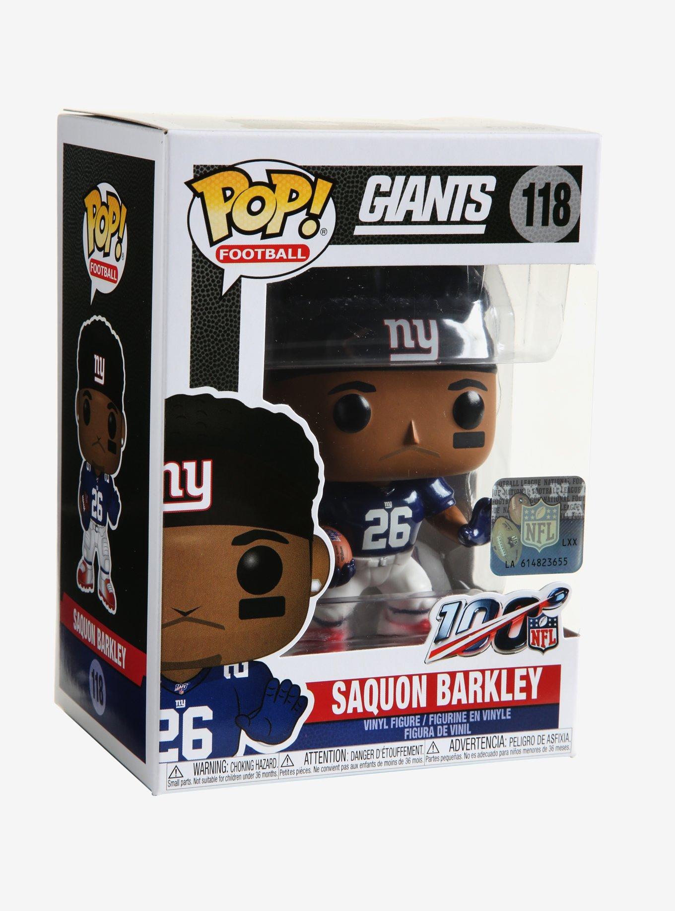 Funko NFL Giants Pop! Football Saquon Barkley Vinyl Figure, , alternate