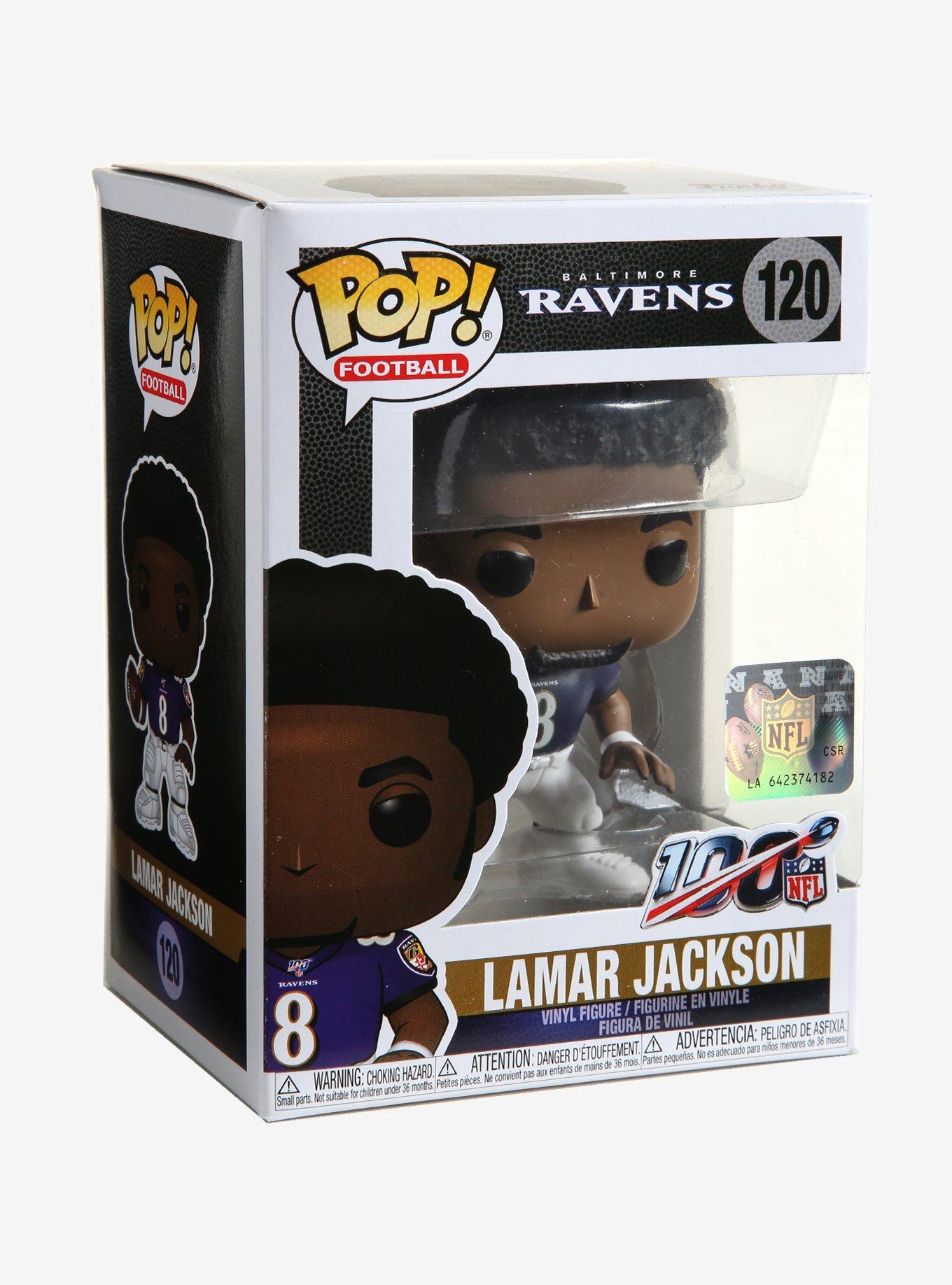 Funko NFL Ravens Pop! Football Lamar Jackson Vinyl Figure, , alternate