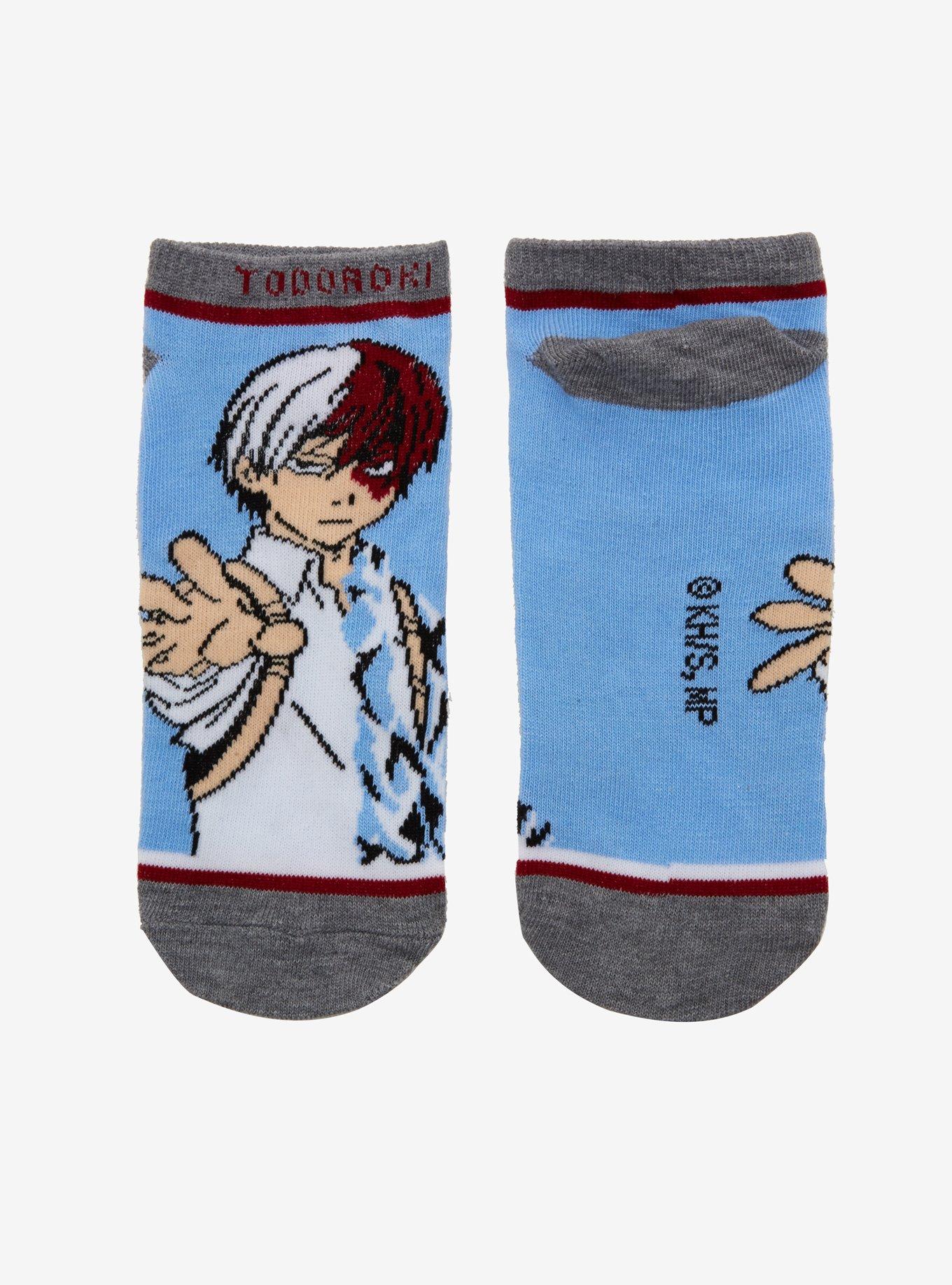 My Hero Academia Todoroki No-Show Socks, , alternate