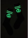 The Nightmare Before Christmas Jack Glow-In-The-Dark Crew Socks, , alternate