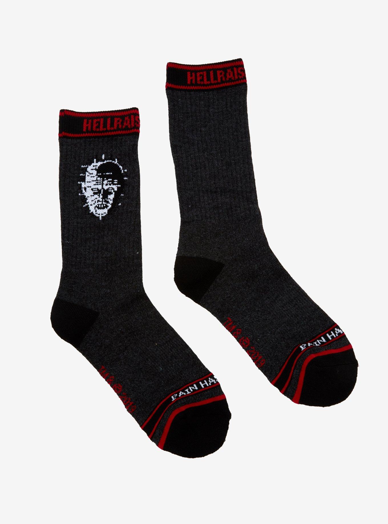 Hellraiser: Inferno Crew Socks, , alternate