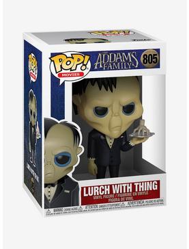 Funko The Addams Family Pop! Movies Lurch With Thing Vinyl Figure, , hi-res