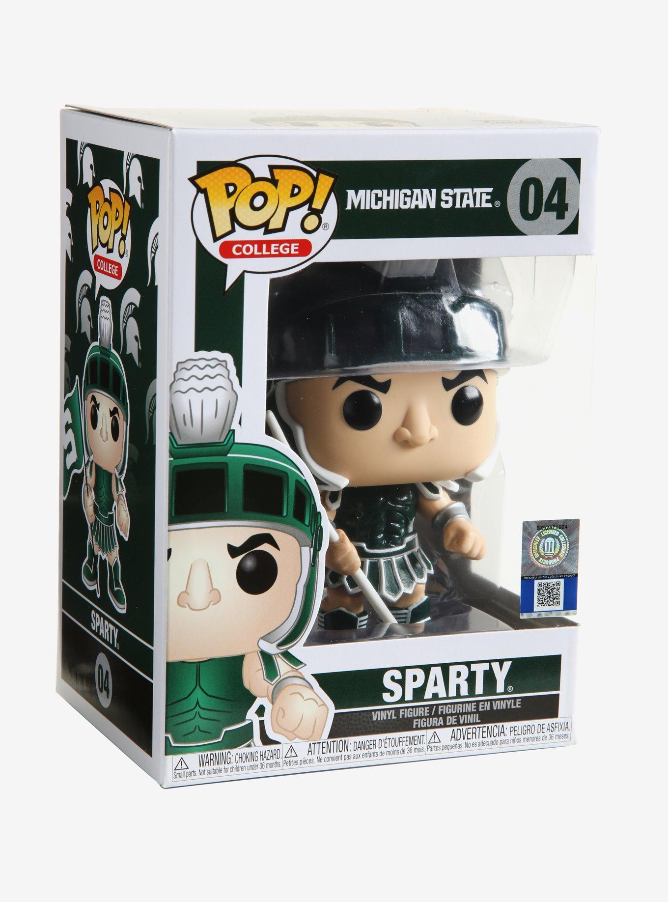 Funko Michigan State Pop! College Sparty Vinyl Figure, , alternate