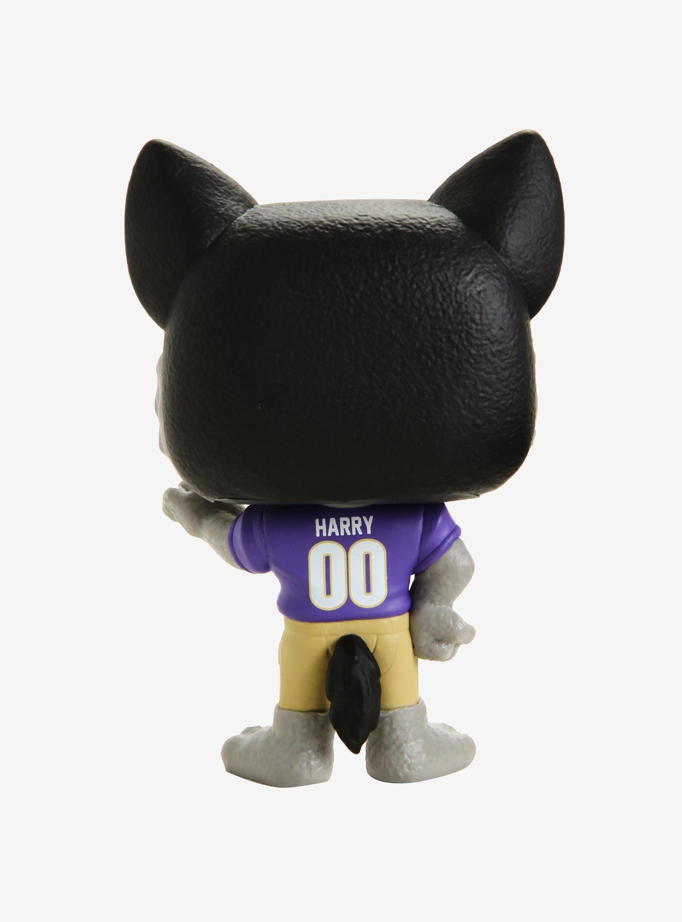 Funko POP! College: UW – Harry The Husky Figur, 9,5 Cm Groß, Vinyl-Collectible