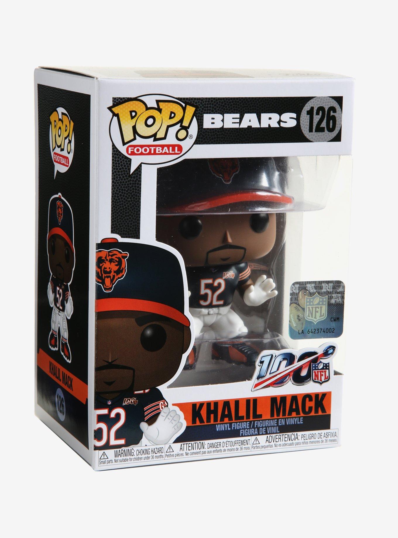 Funko NFL Bears Pop! Football Khalil Mack Vinyl Figure, , alternate