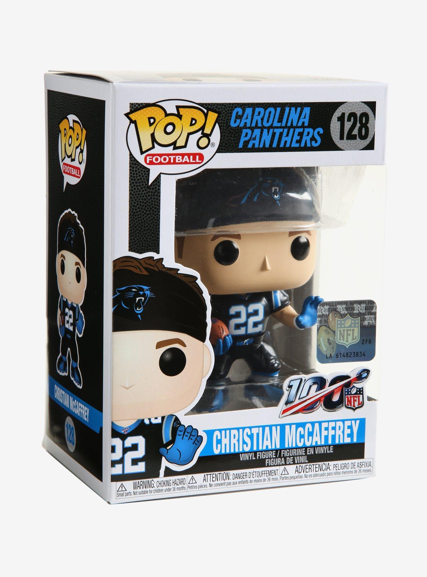 Funko NFL Panthers Pop! Football Christian McCaffrey Vinyl Figure, , alternate
