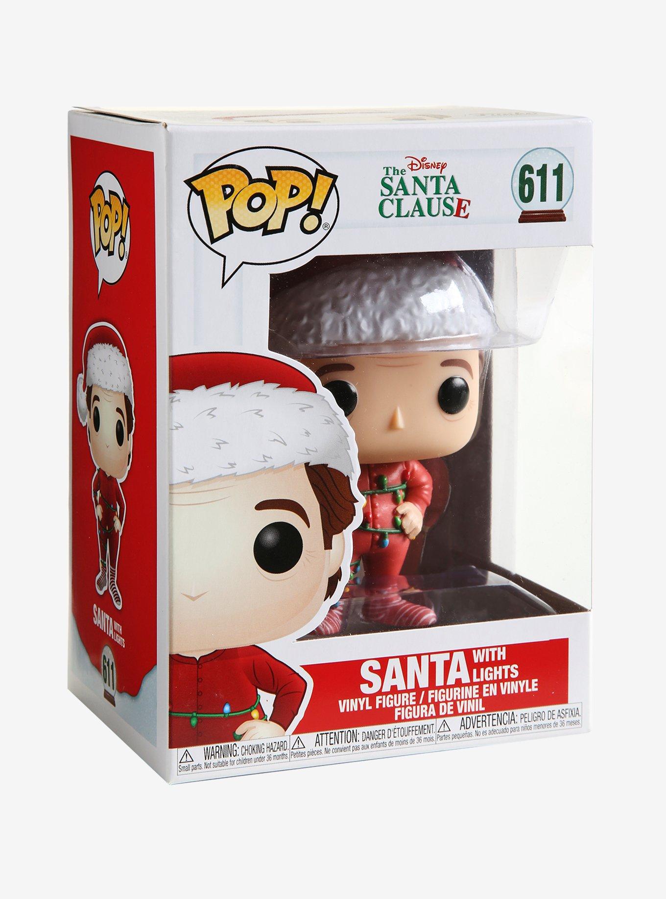 Funko The Santa Clause Pop! Movies Santa With Lights Vinyl Figure, , alternate