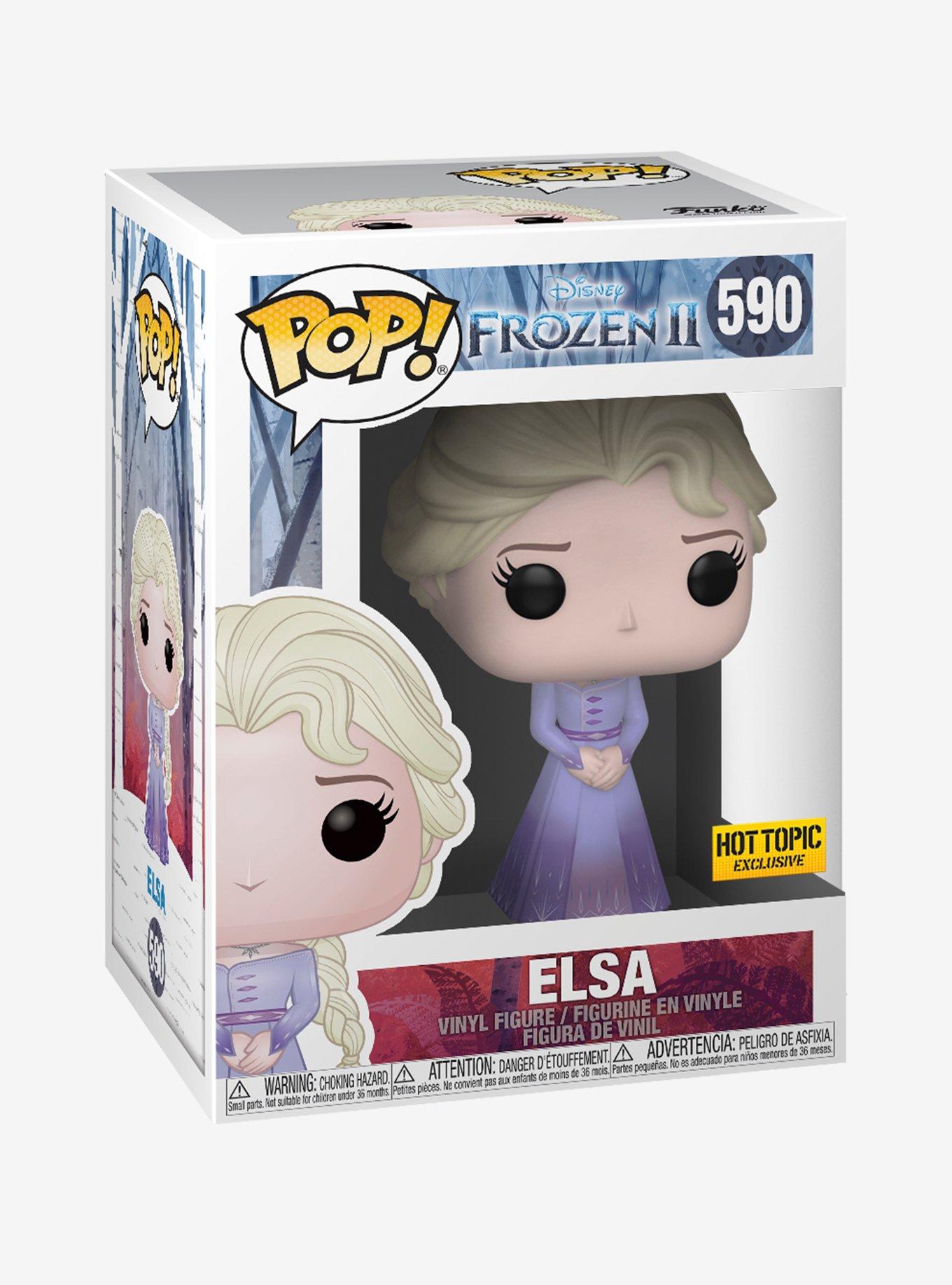 Funko Disney Pop! Frozen 2 Elsa Vinyl Figure Hot Topic Exclsive, , alternate