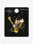Loungefly Disney Kingdom Hearts Mickey Mouse Keyblade Enamel Pin - BoxLunch Exclusive, , alternate