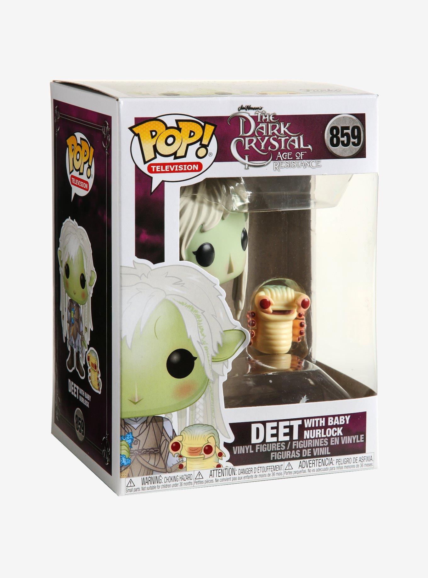 Funko Pop! The Dark Crystal: Age of Resistance Deet with Baby Nurlock Vinyl Figure, , alternate