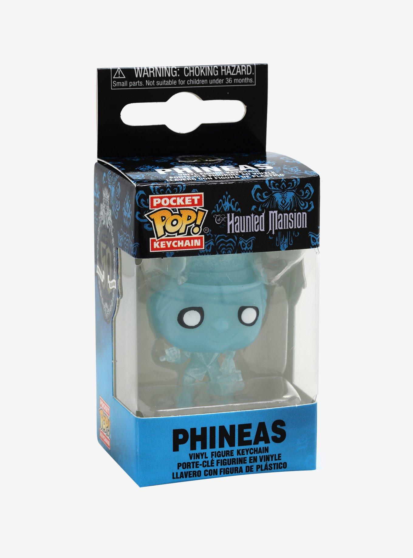 Funko Disney The Haunted Mansion Pocket Pop! Phineas Vinyl Key Chain, , alternate - view 3