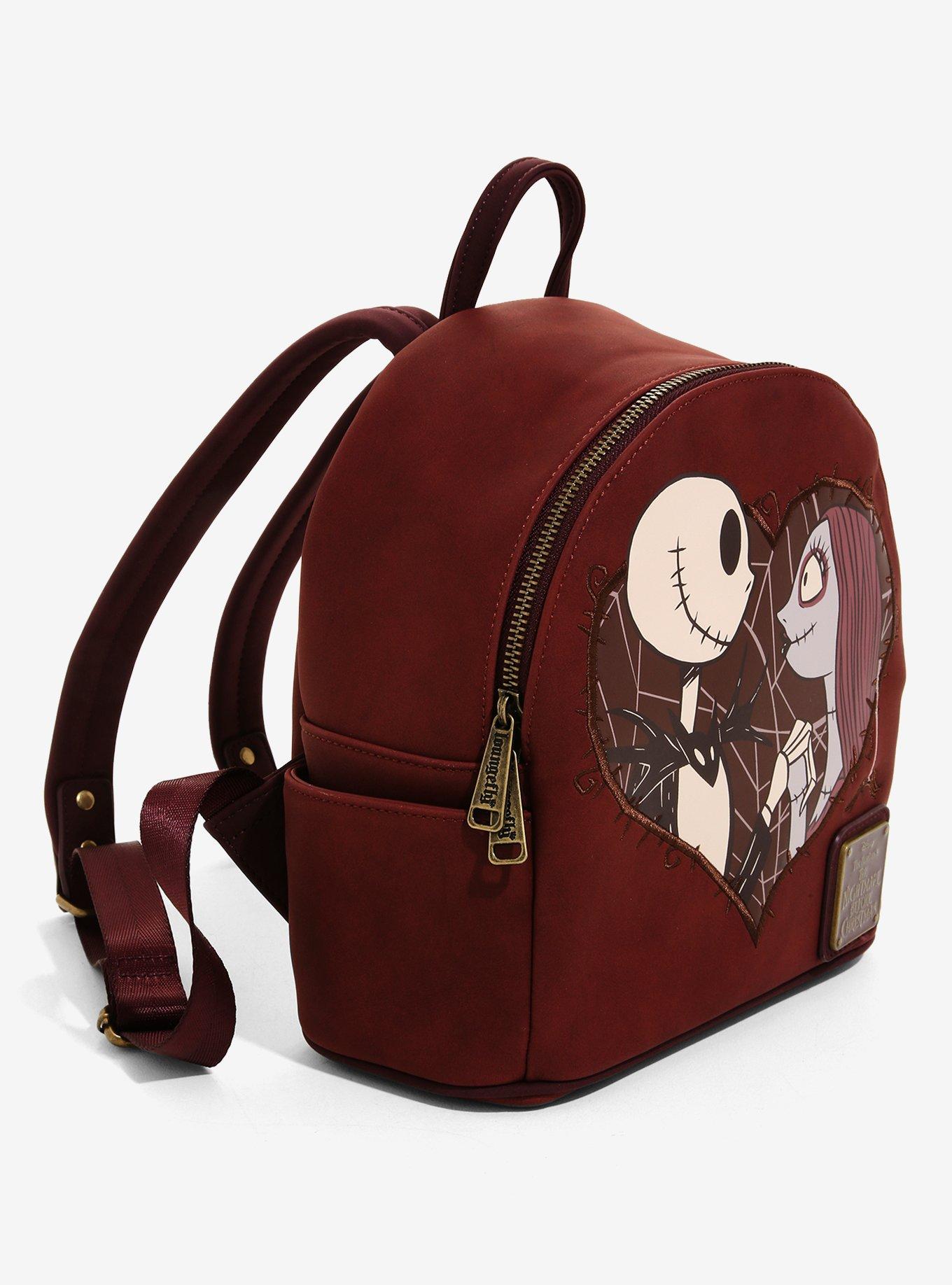 Loungefly Disney The Nightmare Before Christmas Simply Meant to Be Mini Backpack - BoxLunch Exclusive, , alternate
