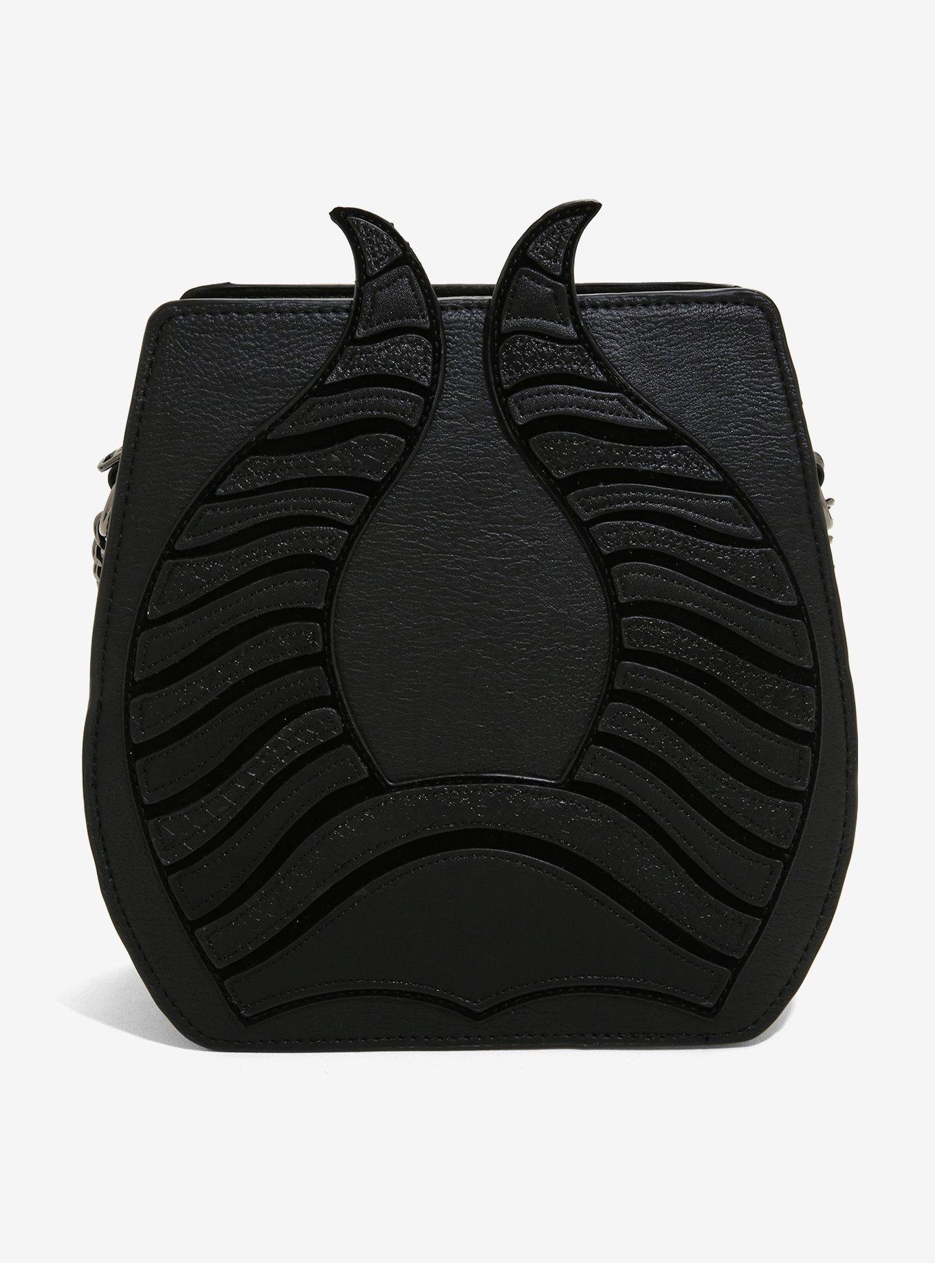 Loungefly Disney Sleeping Beauty Maleficent Horns Crossbody Bag - BoxLunch Exclusive, , alternate