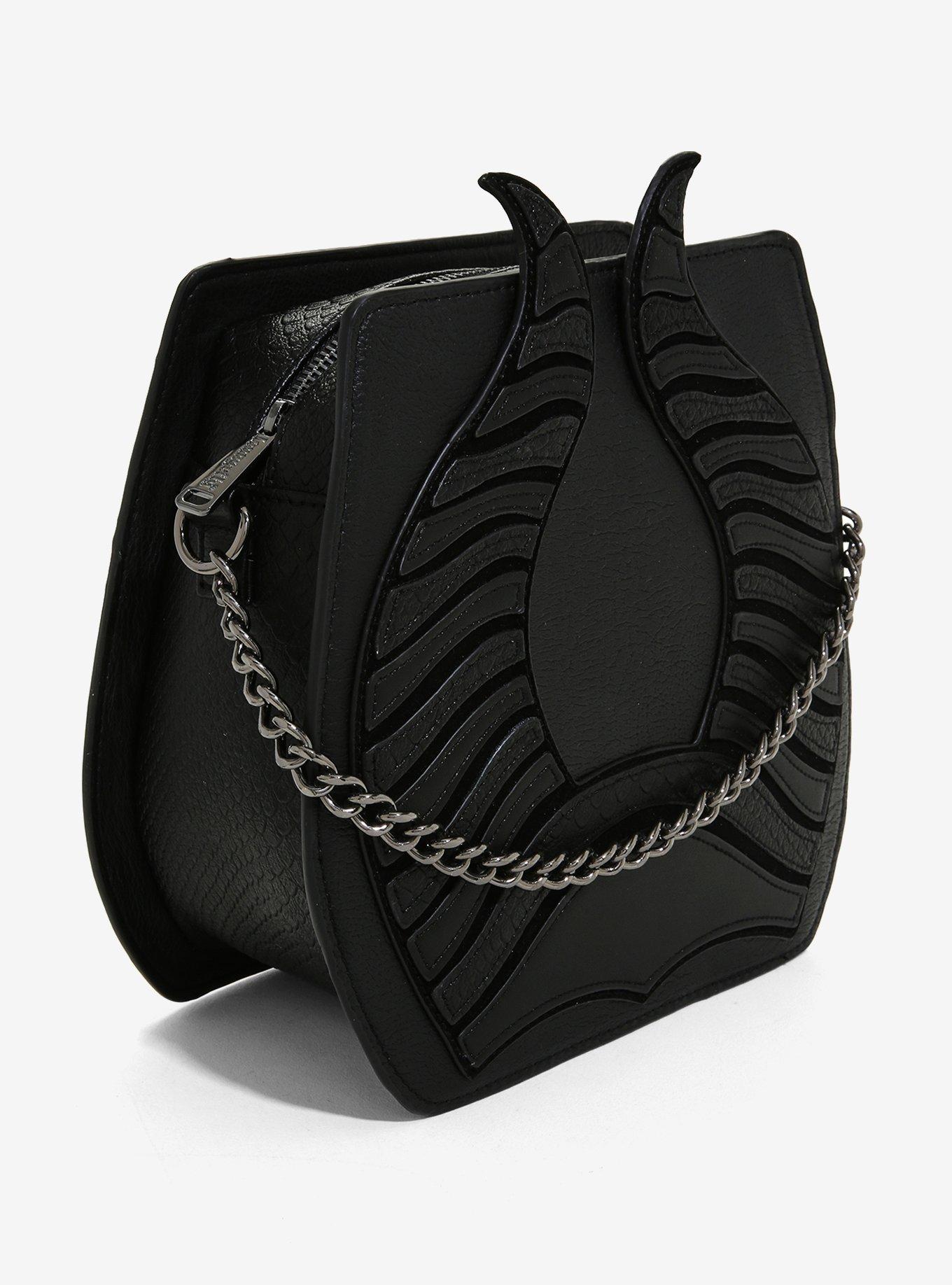 Loungefly Disney Sleeping Beauty Maleficent Horns Crossbody Bag - BoxLunch Exclusive, , alternate