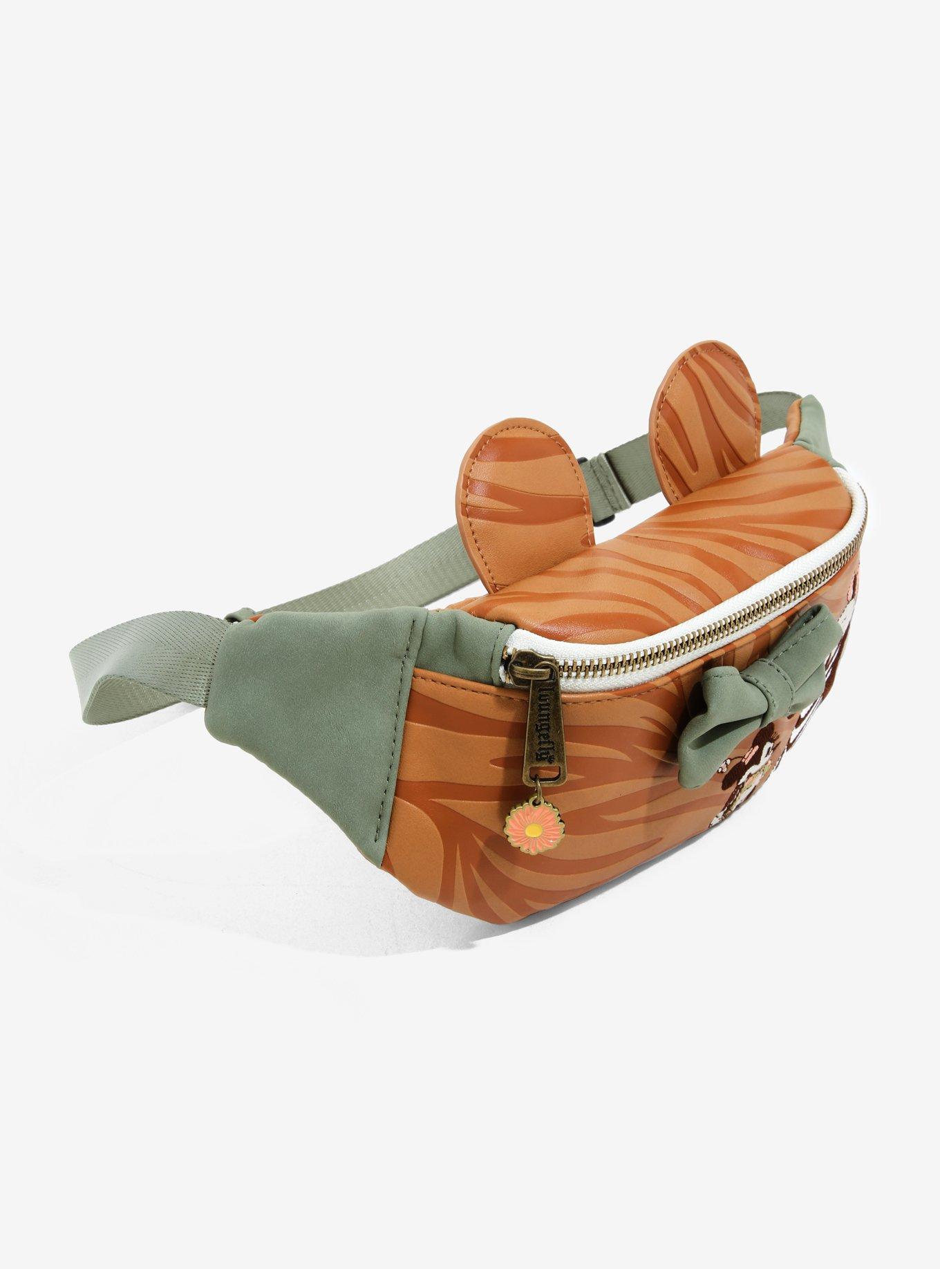 Loungefly Disney Minnie Mouse Zebra Fanny Pack - BoxLunch Exclusive, , alternate