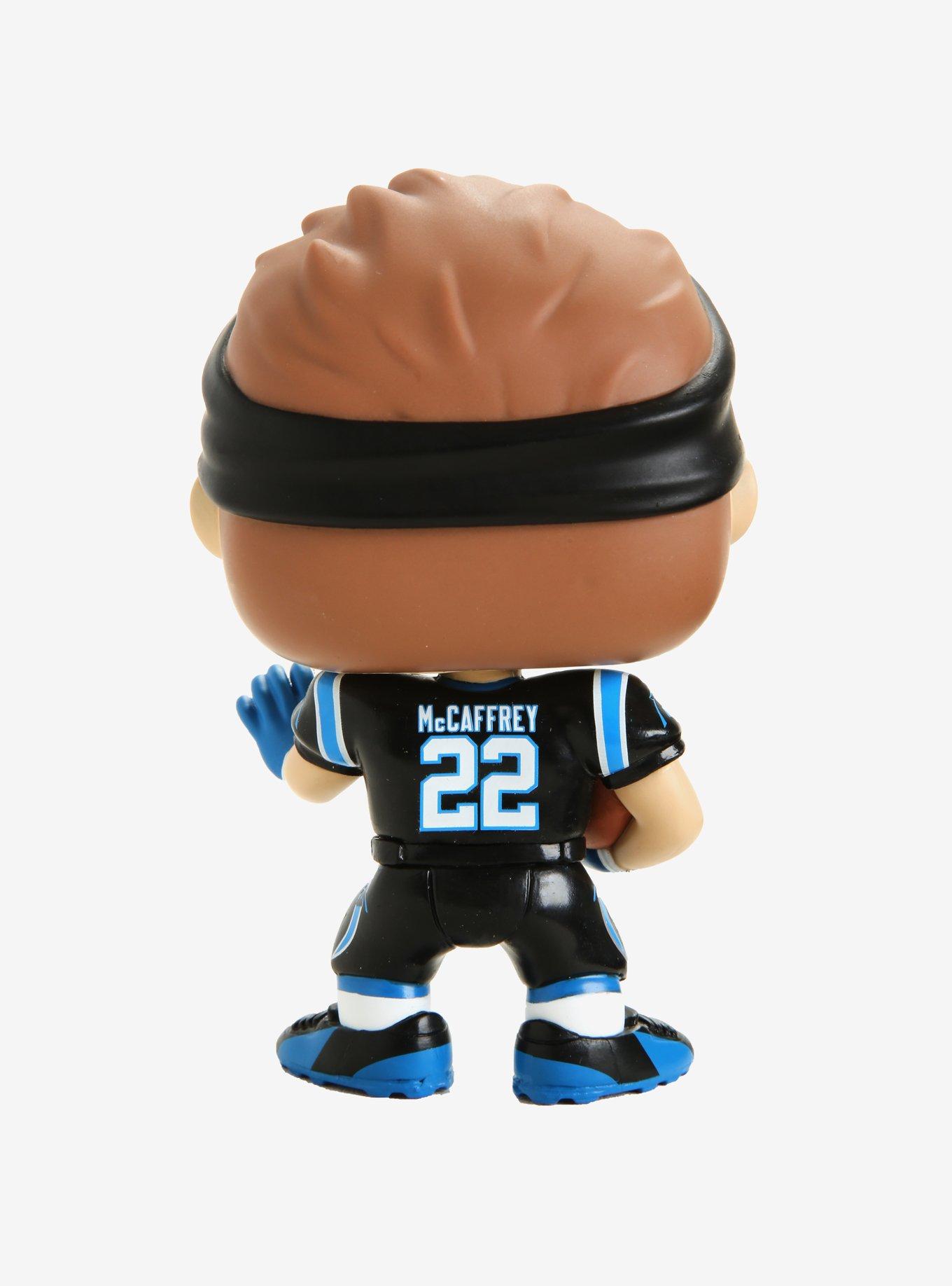 Funko Pop NFL Carolina Panthers Christian McCaffrey figure with