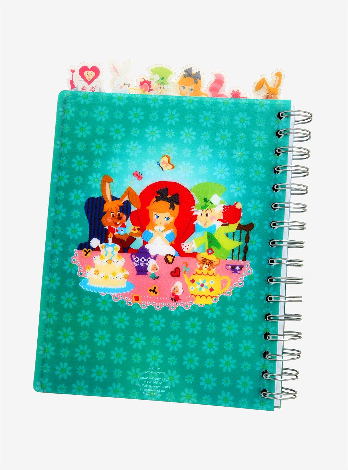 Disney Alice in Wonderland Journal with Tabs, , alternate