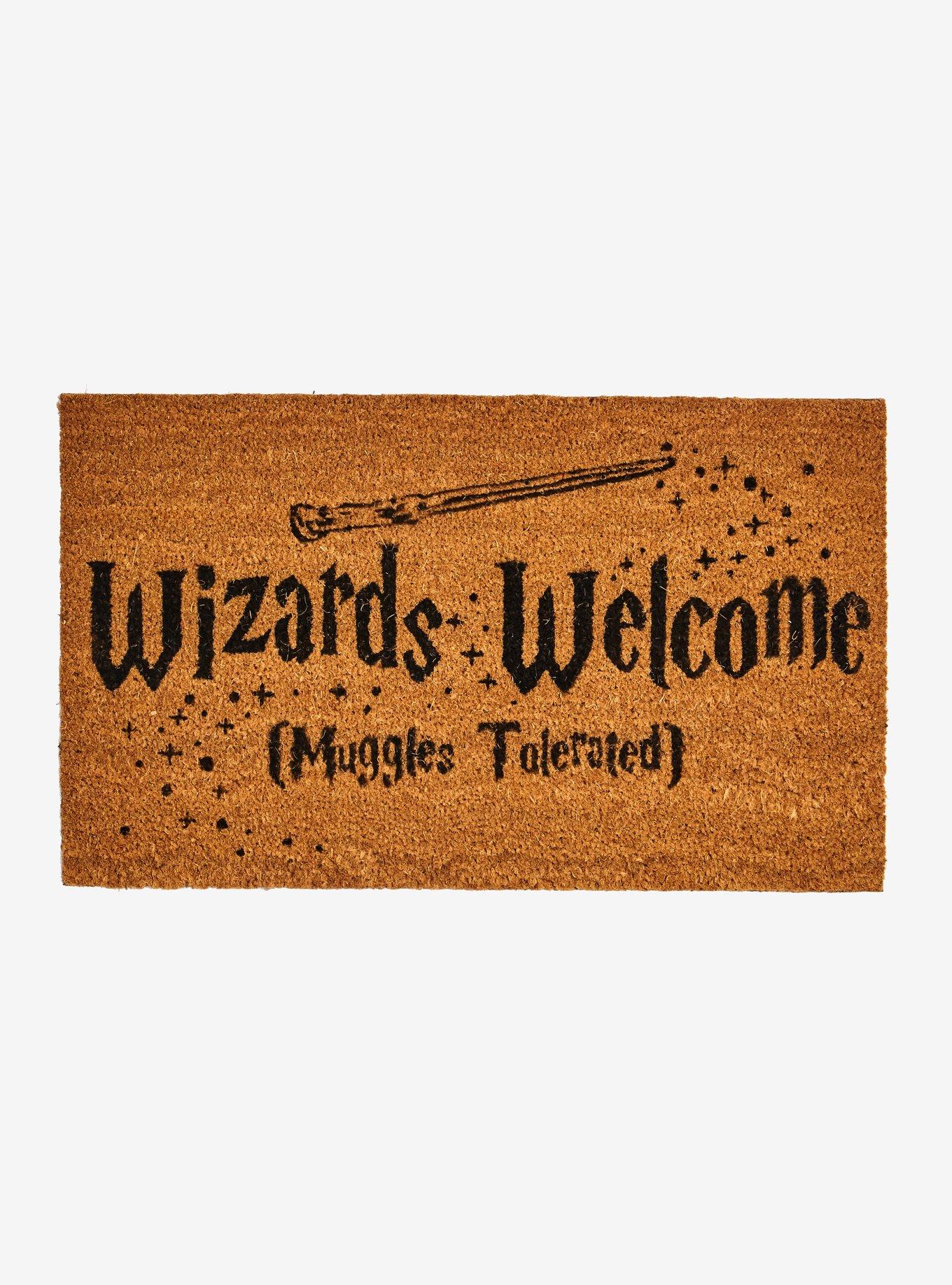 Harry Potter Wizards Welcome Doormat, , alternate