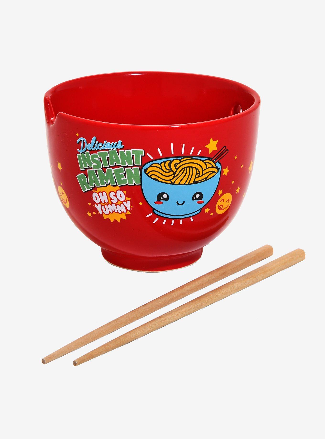 Chibi Ramen Bowl with Chopsticks - BoxLunch Exclusive, , alternate