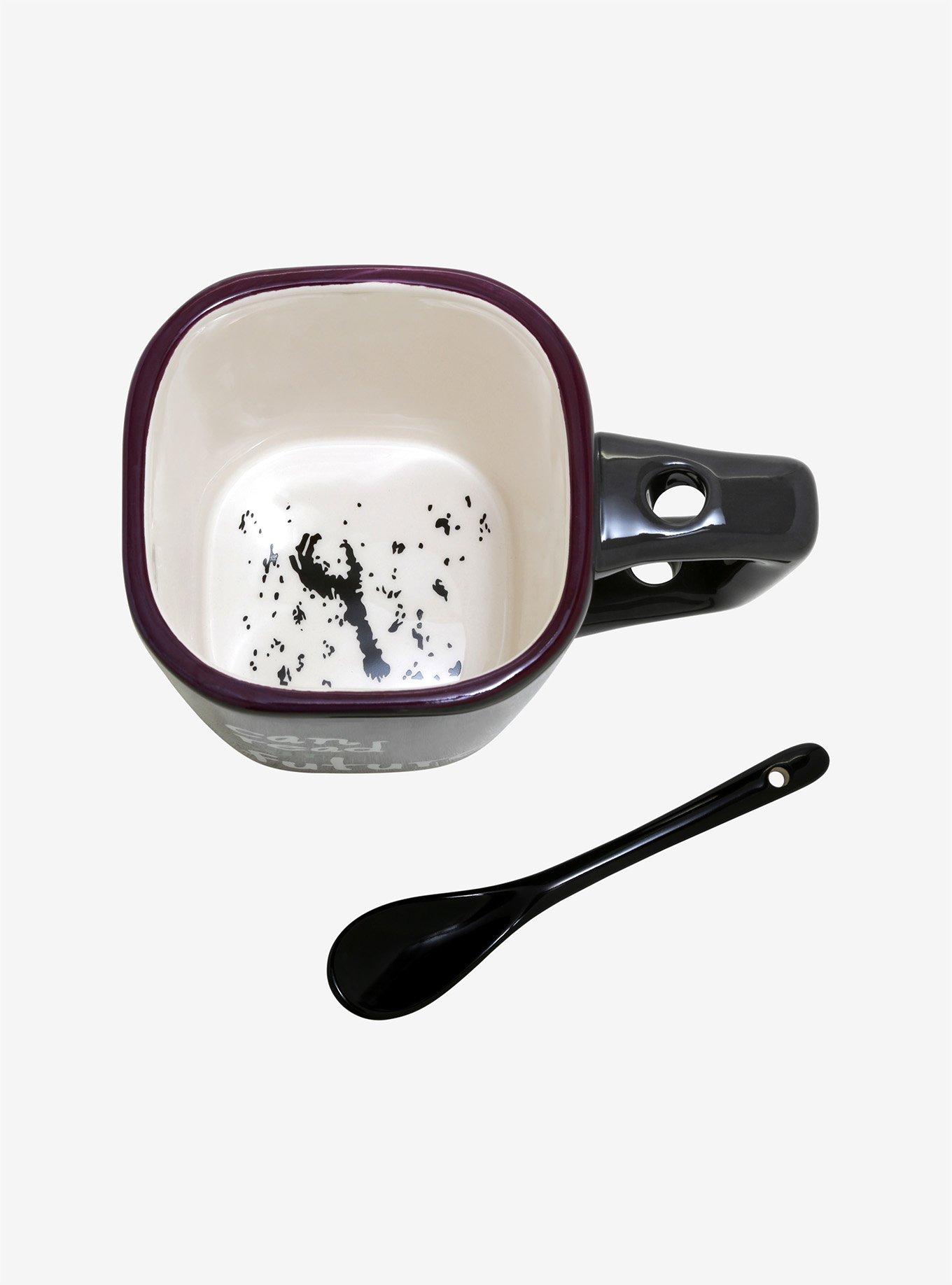 Coraline Tea Reading Soup Mug - BoxLunch Exclusive, , alternate