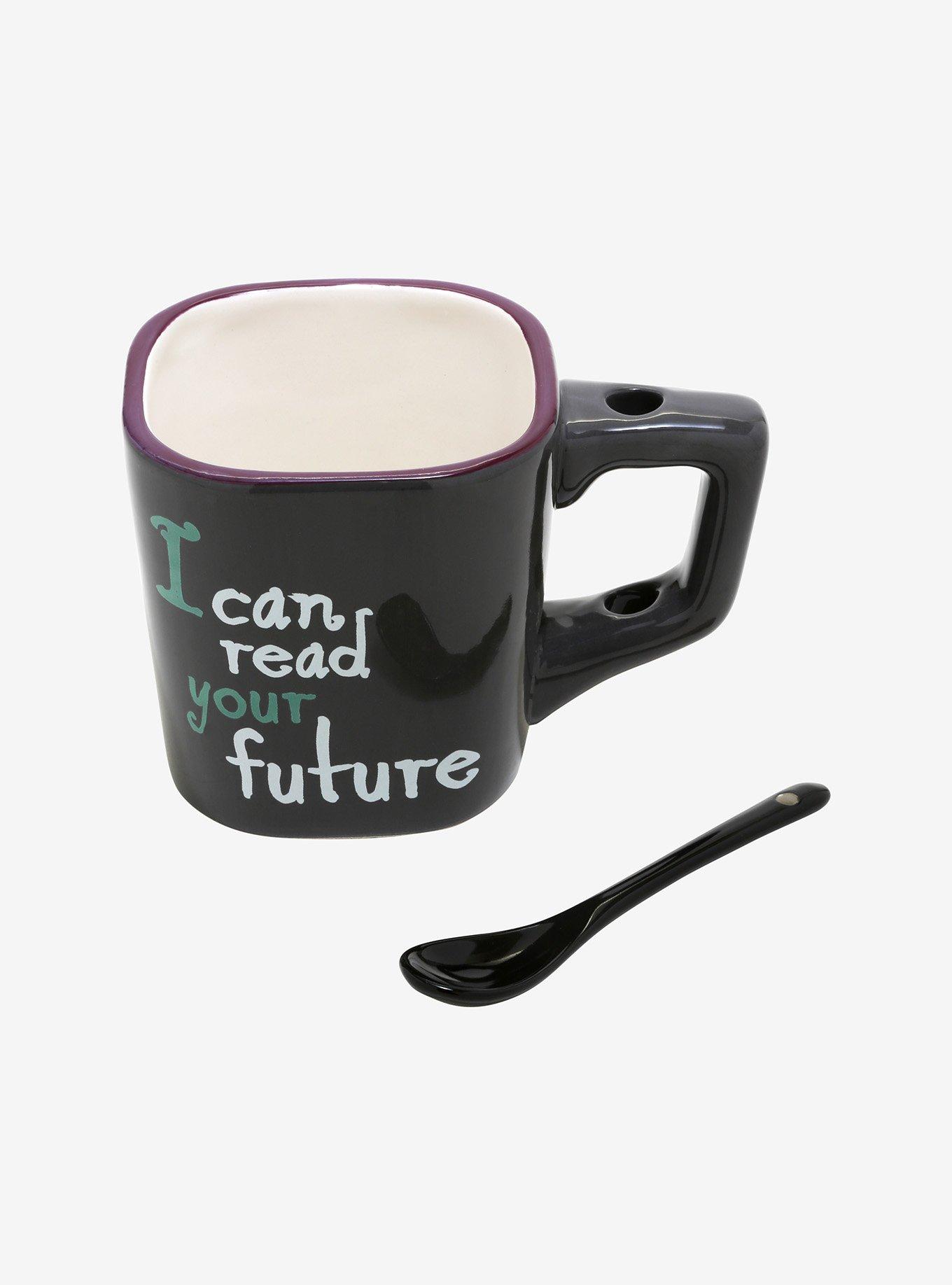 Coraline Tea Reading Soup Mug - BoxLunch Exclusive, , alternate