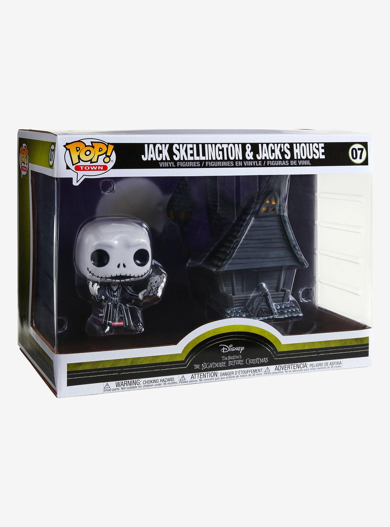 Funko Pop! Town Disney The Nightmare Before Christmas Jack Skellington & Jack's House Vinyl Figures, , alternate