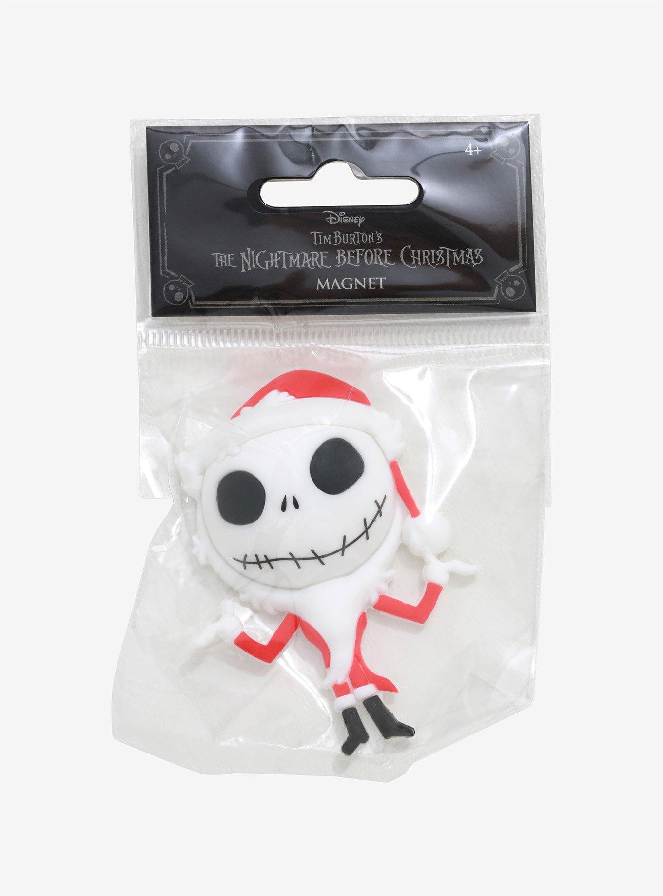The Nightmare Before Christmas Sandy Claws Jack Chibi Magnet, , alternate