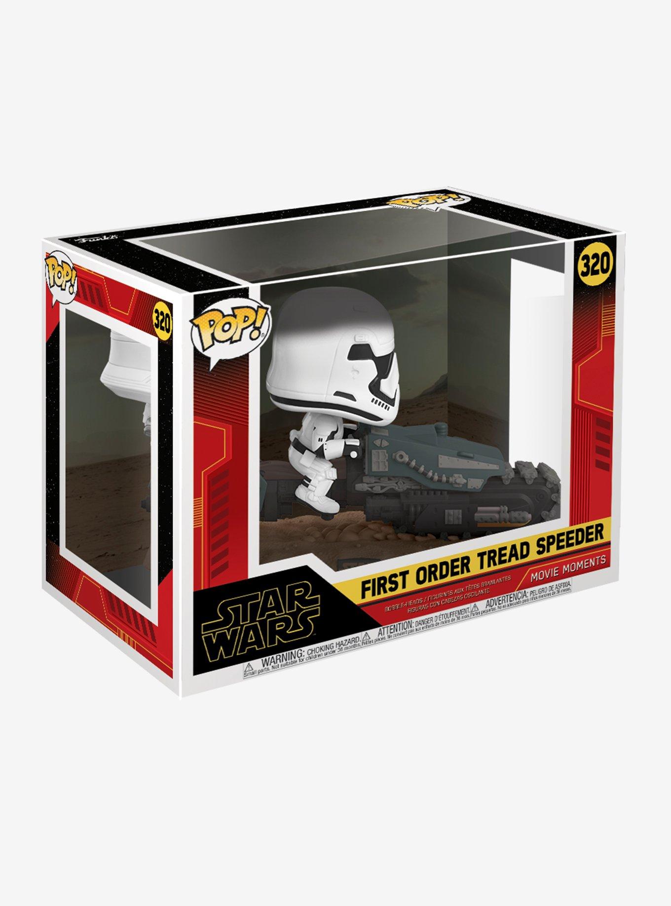 Funko Pop! Movie Moments Star Wars: The Rise Of Skywalker First Order Tread Speeder Vinyl Collectible, , alternate