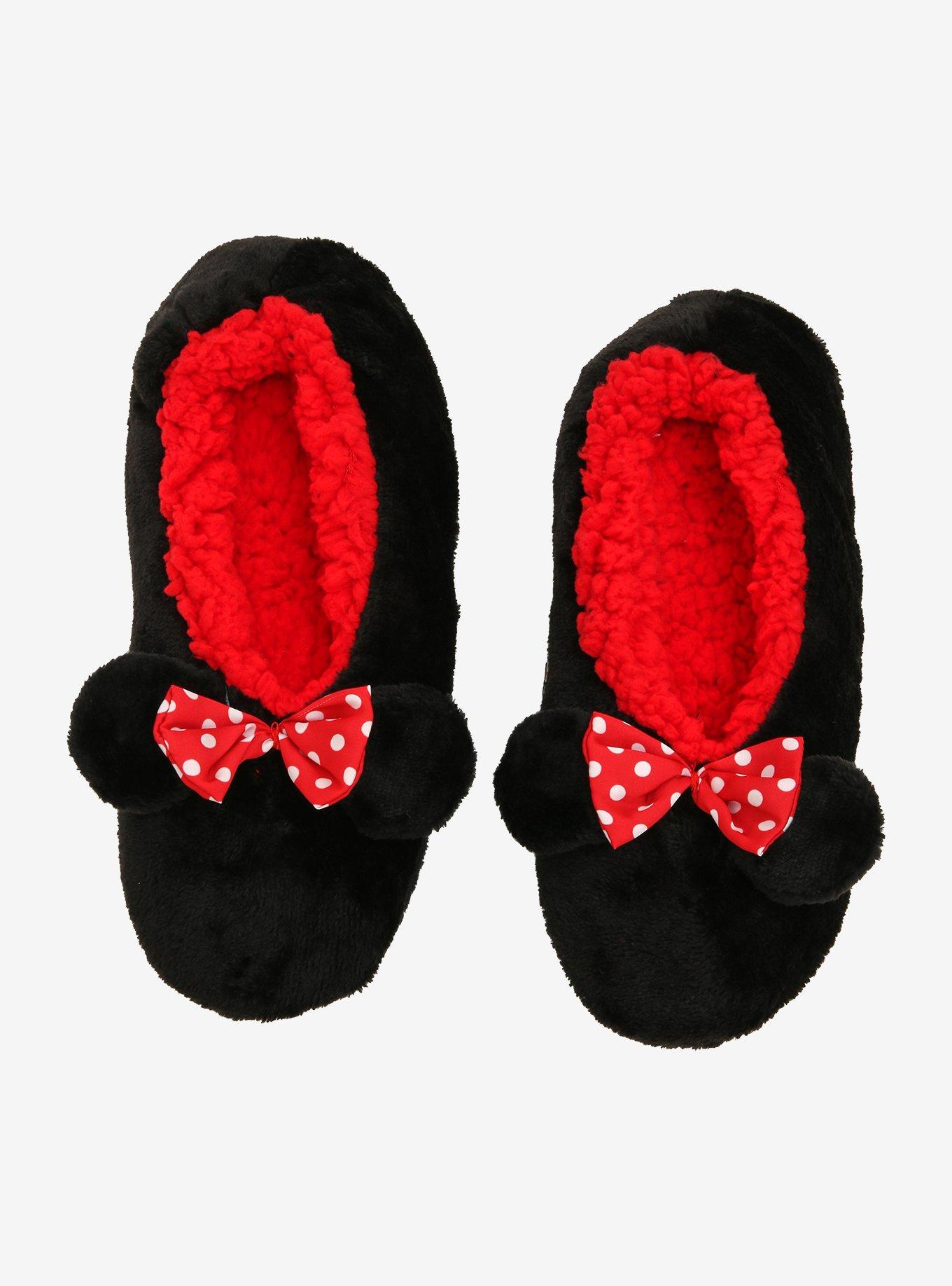 Disney Minnie Mouse Figural Cozy Slippers, MULTI, alternate