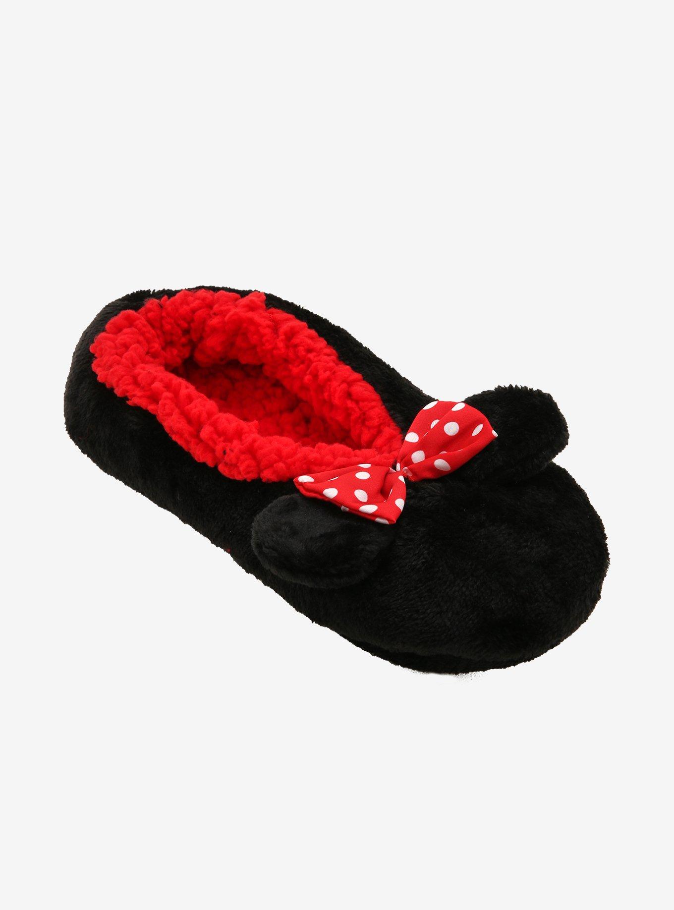 Disney Minnie Mouse Figural Cozy Slippers, MULTI, alternate