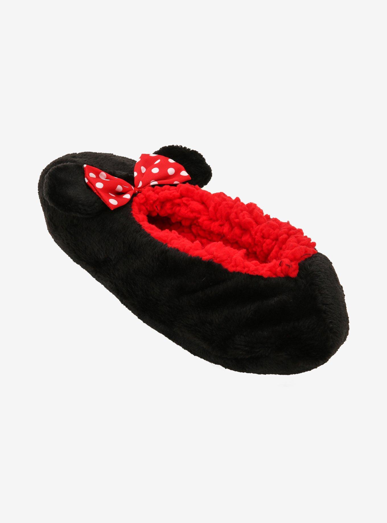 Disney Minnie Mouse Figural Cozy Slippers, MULTI, alternate