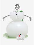The Nightmare Before Christmas Jack Skellington In A Snowman Candle, , alternate