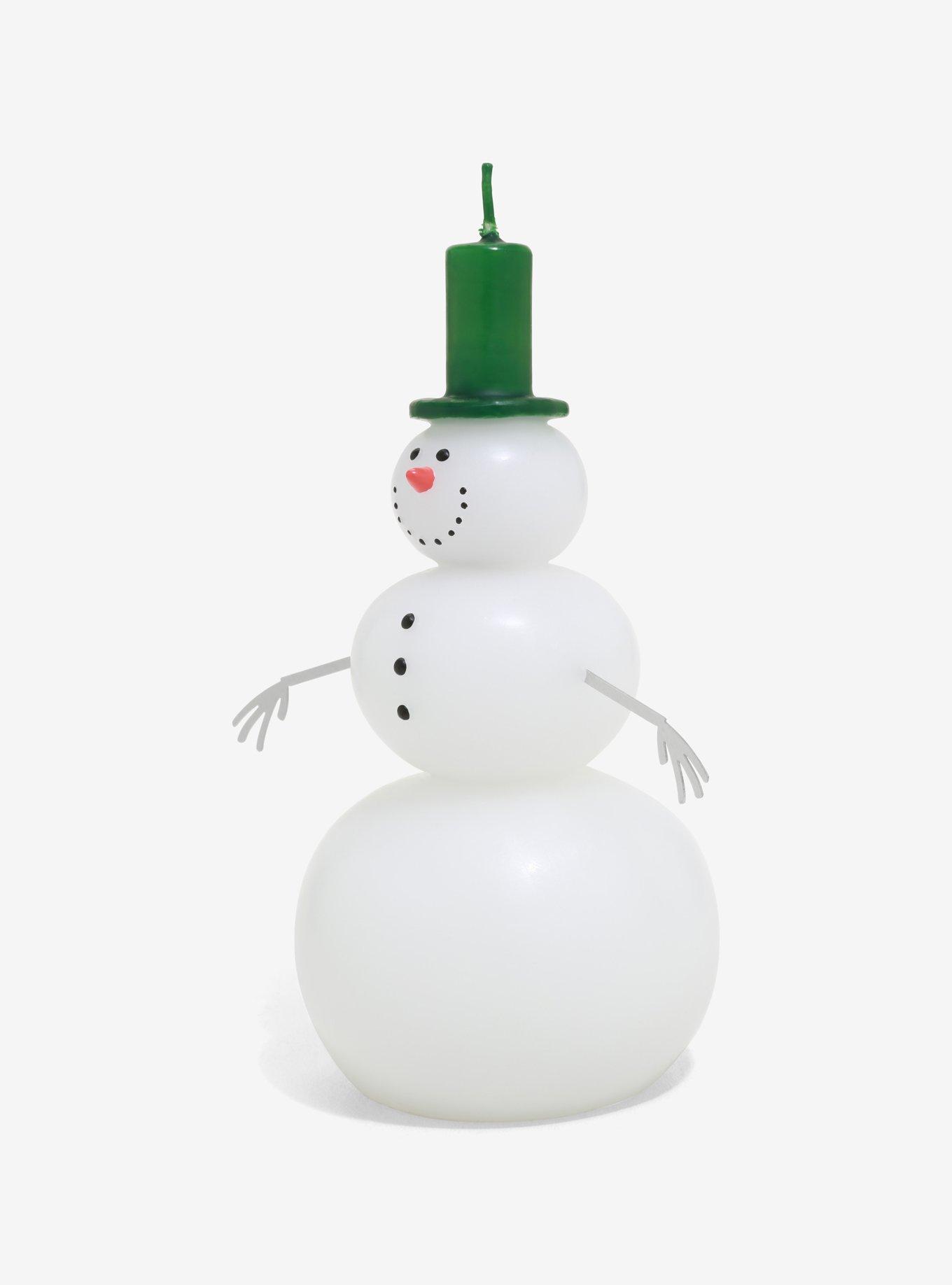 The Nightmare Before Christmas Jack Skellington In A Snowman Candle, , alternate