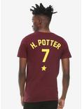 Harry Potter Quidditch Jersey T-Shirt, GOLD, alternate
