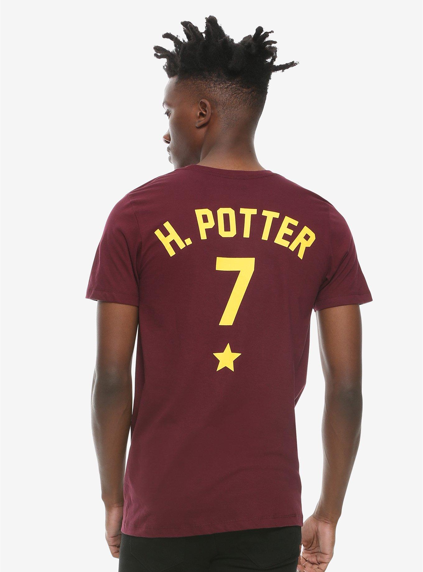 Harry Potter Quidditch Jersey T-Shirt, GOLD, alternate