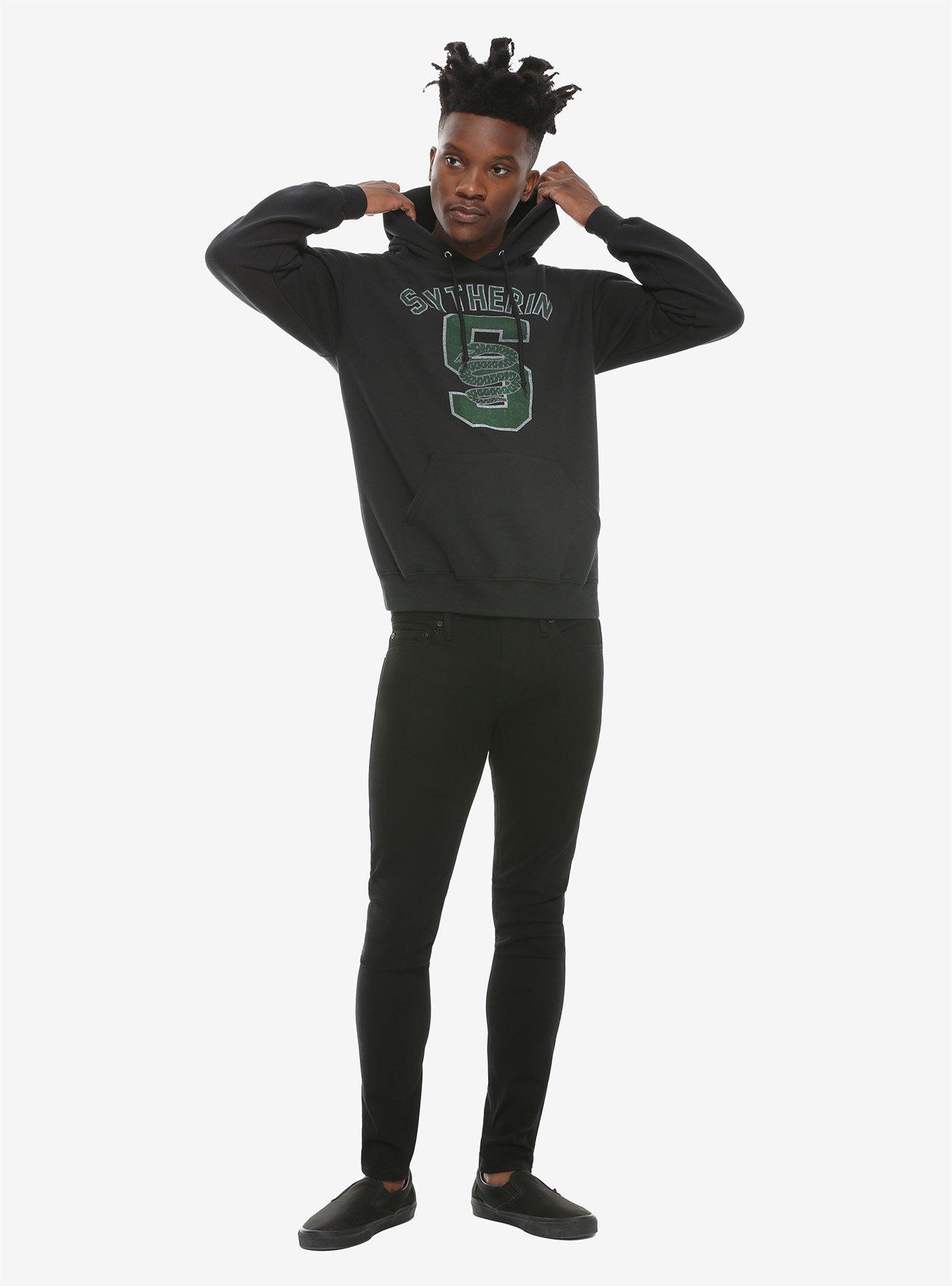Harry Potter Slytherin Letter Hoodie, MULTI, alternate