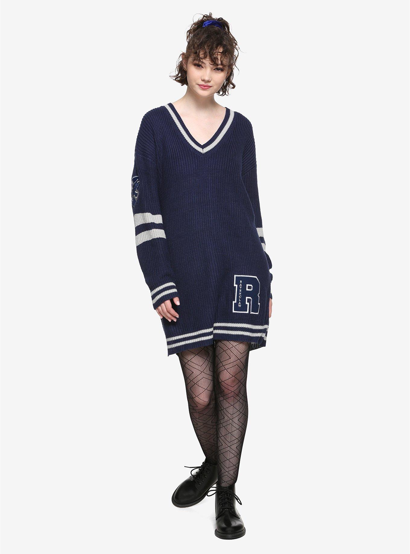 Harry Potter Ravenclaw Sweater Dress, BLUE, alternate