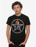 Child's Play Chucky Pentagram T-Shirt, MULTI, alternate