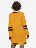 Harry Potter Hufflepuff Sweater Dress, YELLOW, alternate