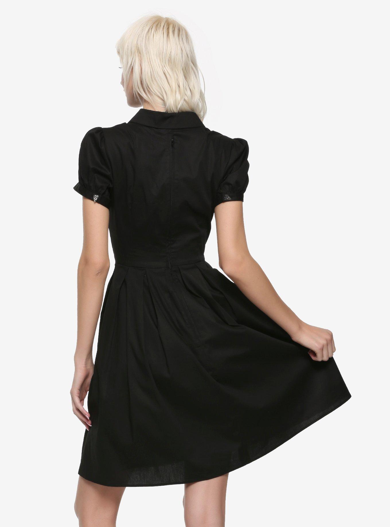 Hell Bunny Planchette Button Dress, , alternate