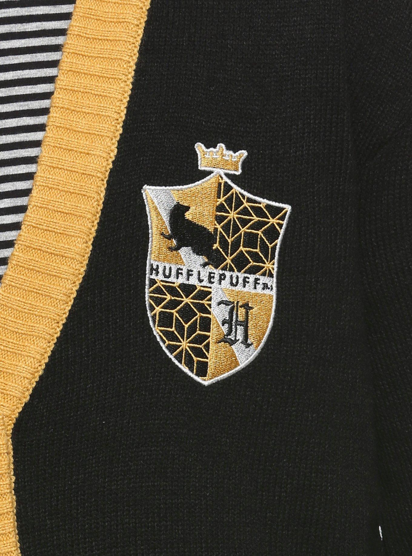 Harry Potter Hufflepuff Girls Cardigan, MULTI, alternate