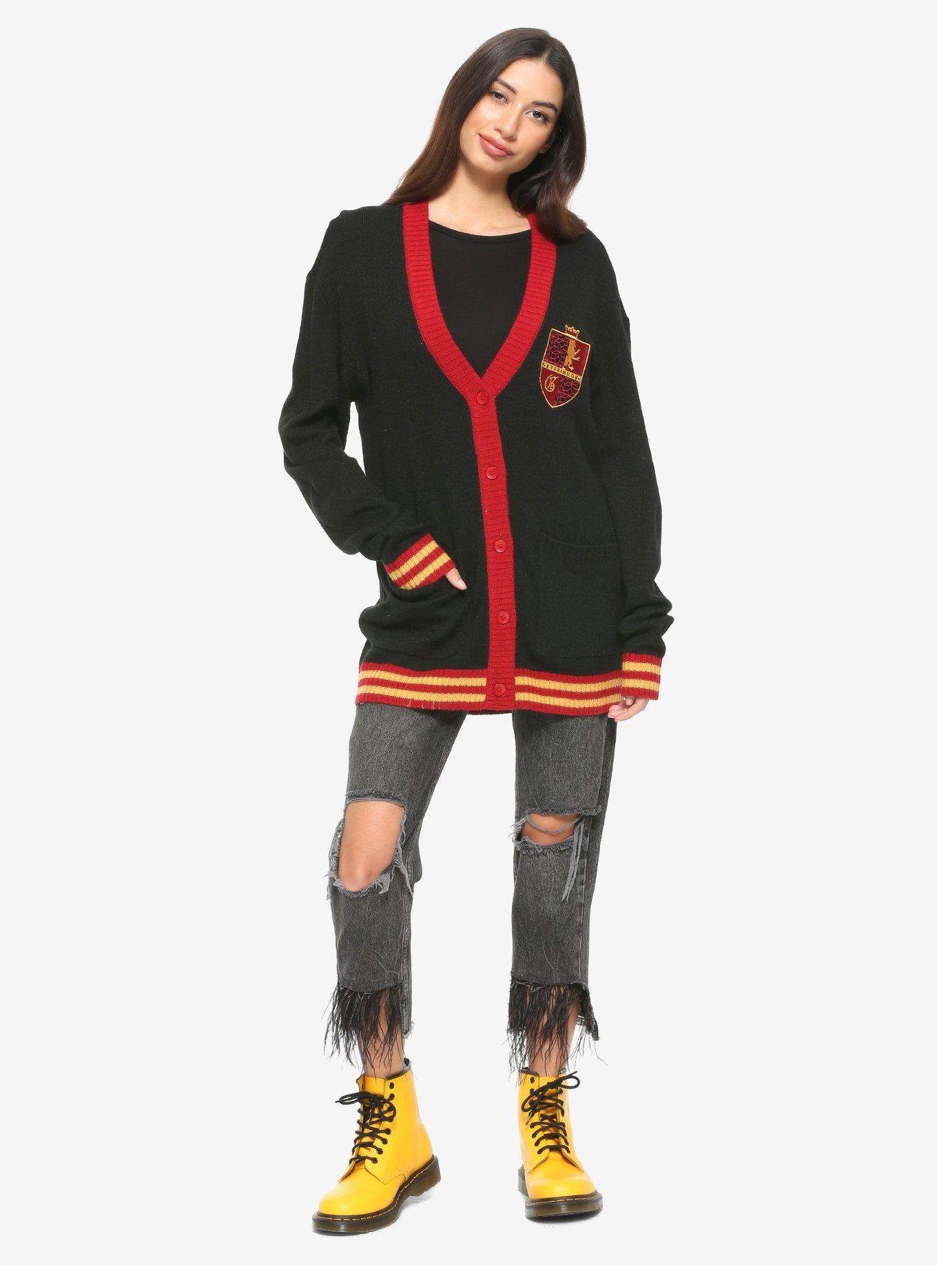 Harry Potter Gryffindor Girls Cardigan, MULTI, alternate