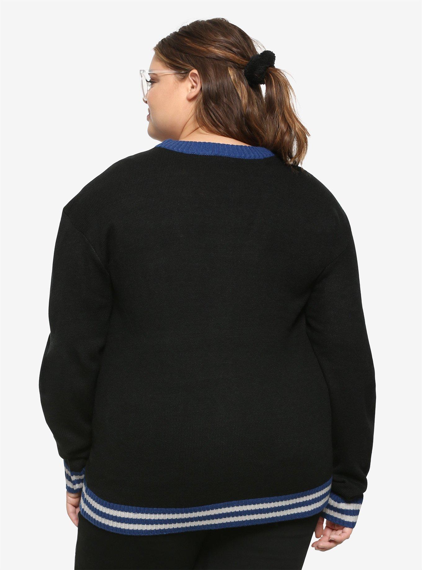 Harry Potter Ravenclaw Girls Cardigan Plus Size, , alternate