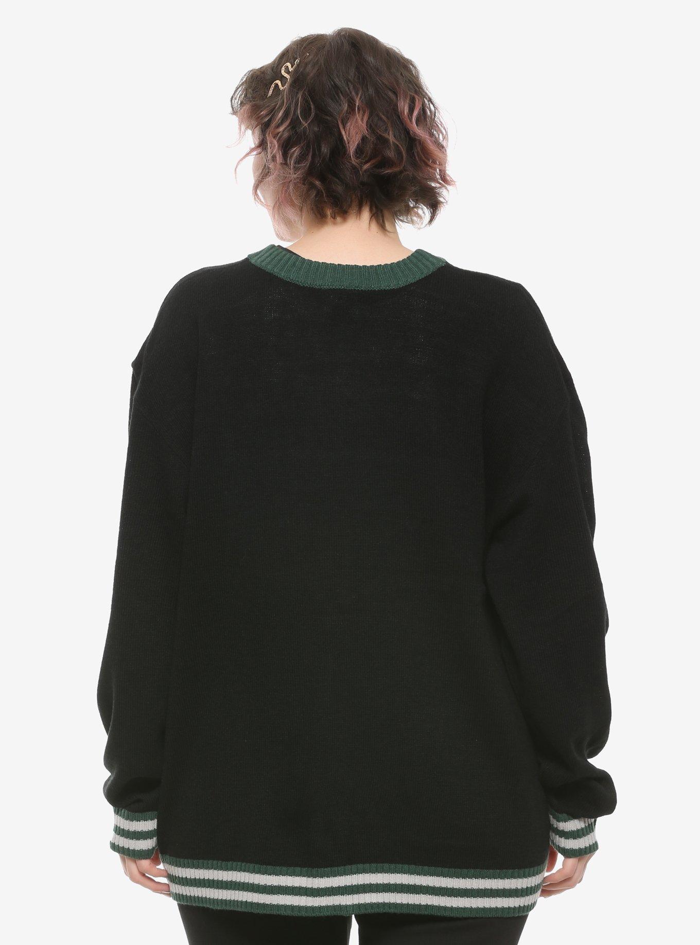 Harry Potter Slytherin Girls Cardigan Plus Size, MULTI, alternate