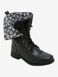 The Nightmare Before Christmas Quilted Jack Combat Boots, MULTI, alternate