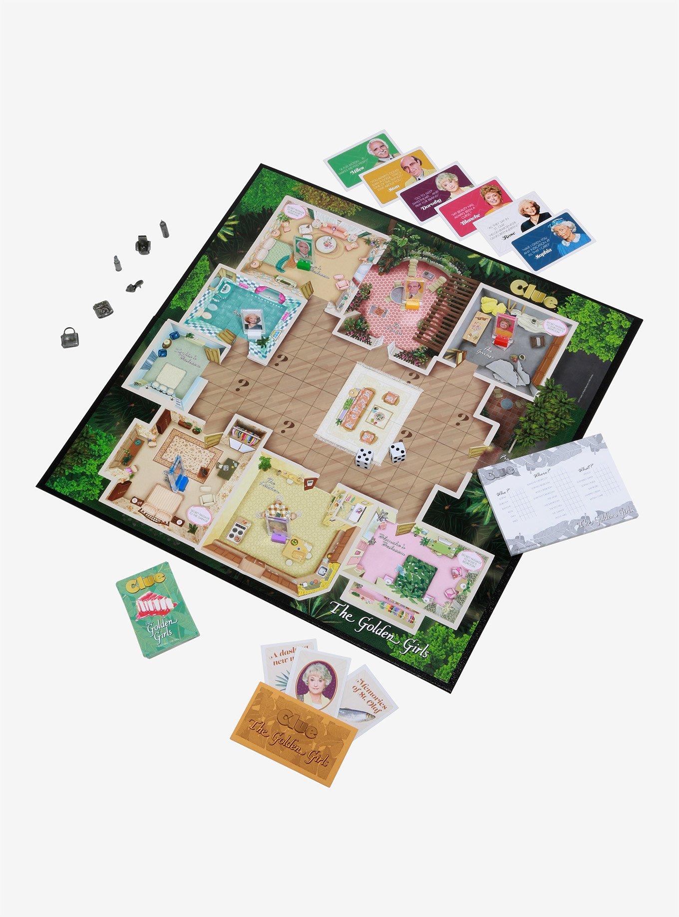 The Golden Girls Edition Clue Board Game, , alternate
