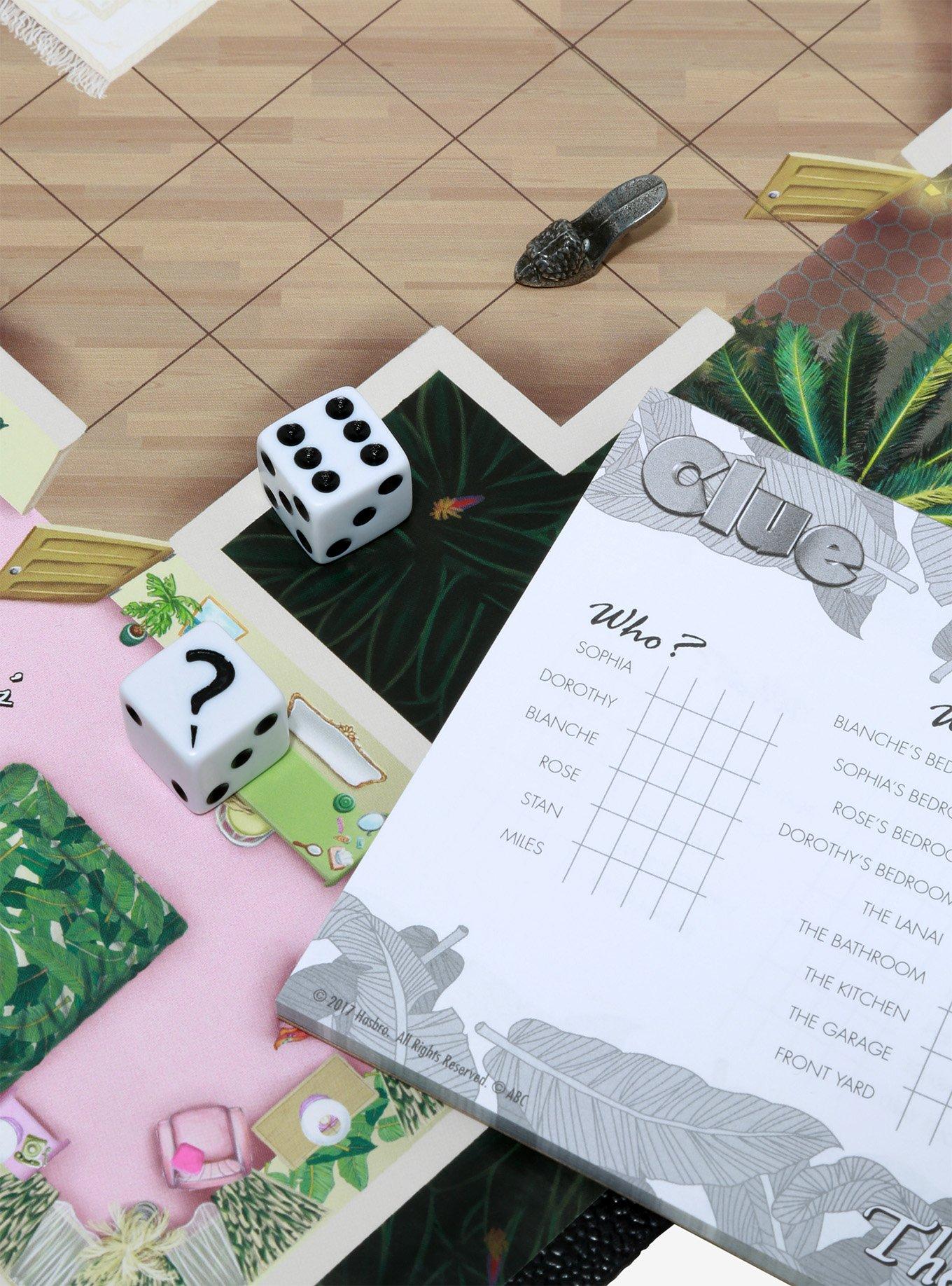 The Golden Girls Edition Clue Board Game, , alternate